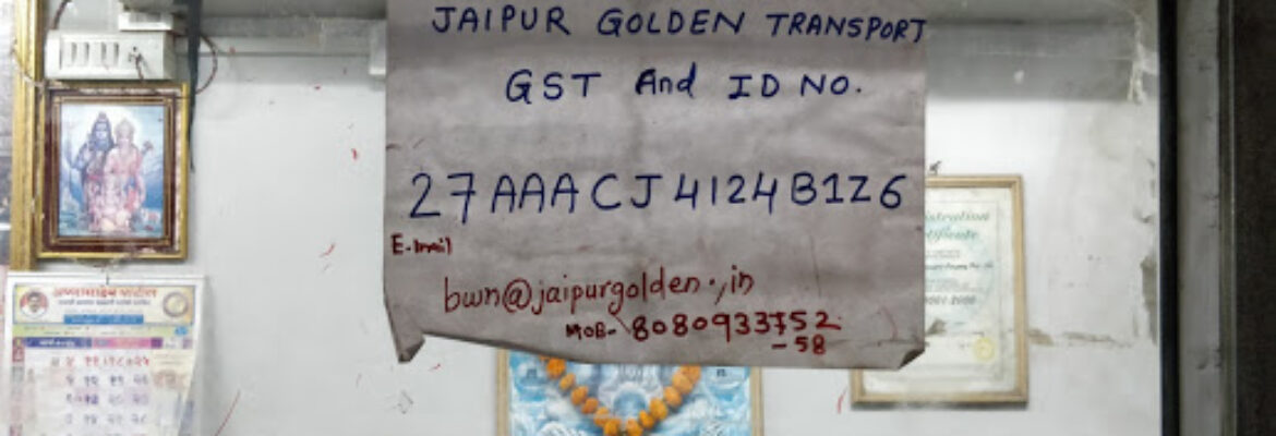 JAIPUR GOLDEN TRANSPORT CO PVT LTD BWA BOOKING